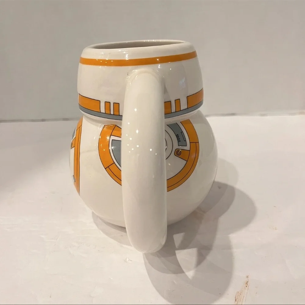 Star Wars Lucasfilm Cute BB-8 Droid Lightweight Ceramic Coffee Mug White 12 oz
